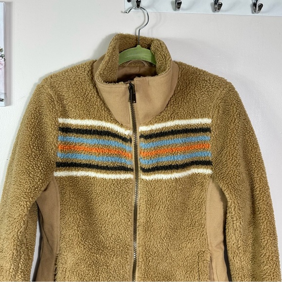 PENDLETON Brooke Chimayo Sherpa
Jacket Tan Brown Teddy Fuzzy - Picture 2 of 13
